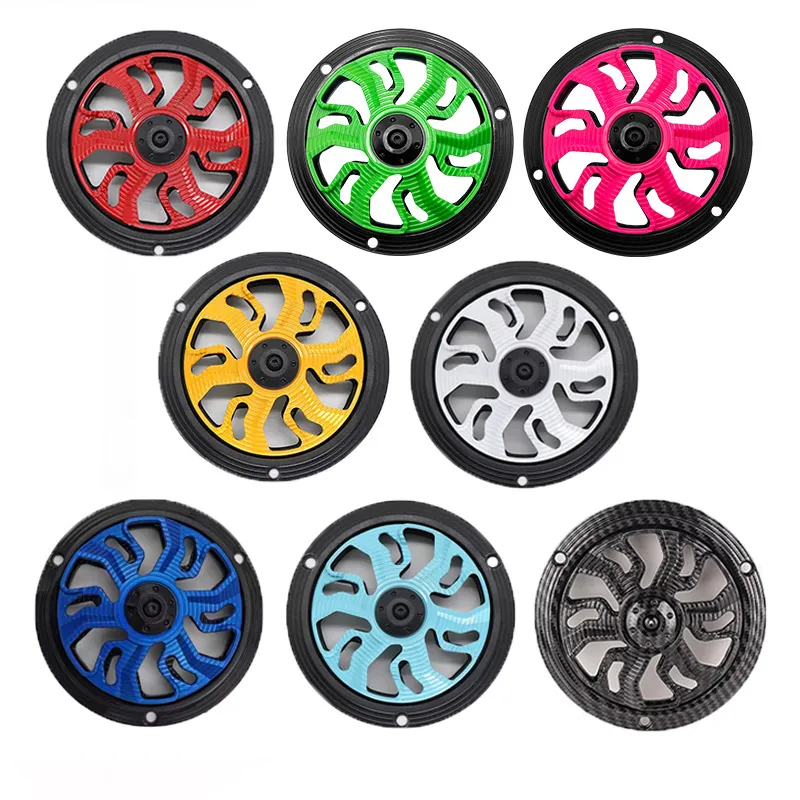 Rotating Fan Cover for Yamaha 125 Scooters – Spinning Cooling Grille for Jog i / Jog Plus / Future / FORCE X / Cygnus / Avenue, Custom Engine Guard